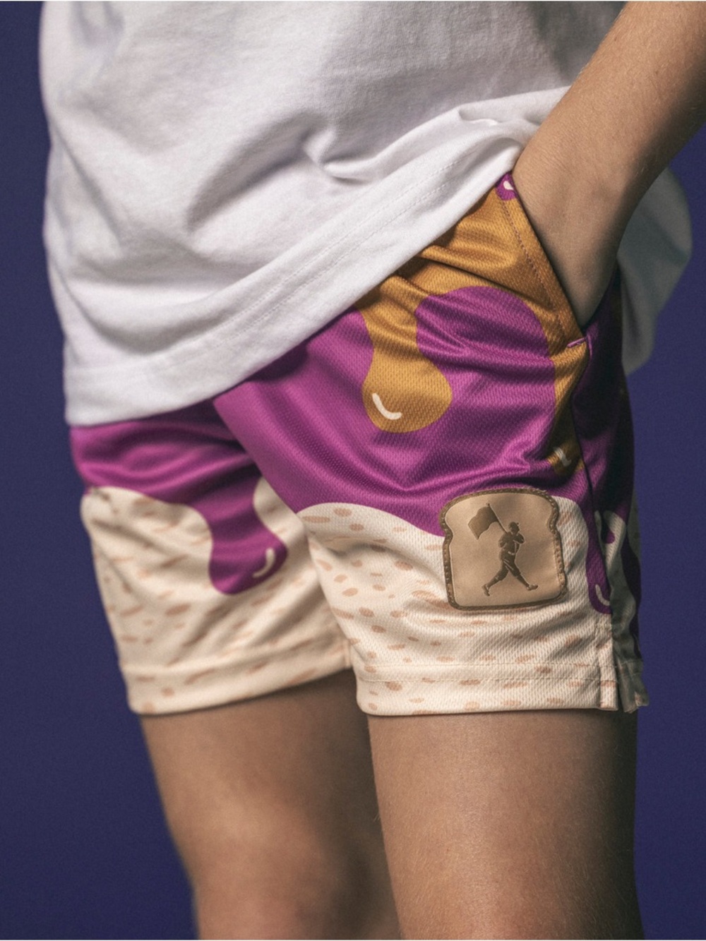NWT Baseballism PB & Jammed Diamond Air Mesh Shorts Size M (12-14)